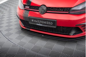 FRONT SPLITTER VW GOLF Mk7 GTI CLUBSPORT - Gloss Black