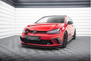 FRONT SPLITTER VW GOLF Mk7 GTI CLUBSPORT - Gloss Black