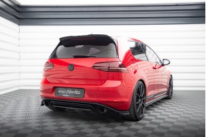 REAR SIDE SPLITTERS VW GOLF Mk7 GTI CLUBSPORT - Gloss Black