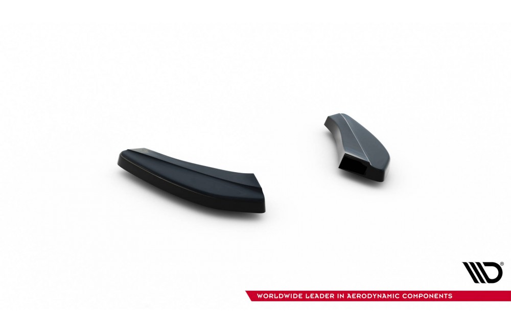 REAR SIDE SPLITTERS VW GOLF Mk7 GTI CLUBSPORT - Gloss Black