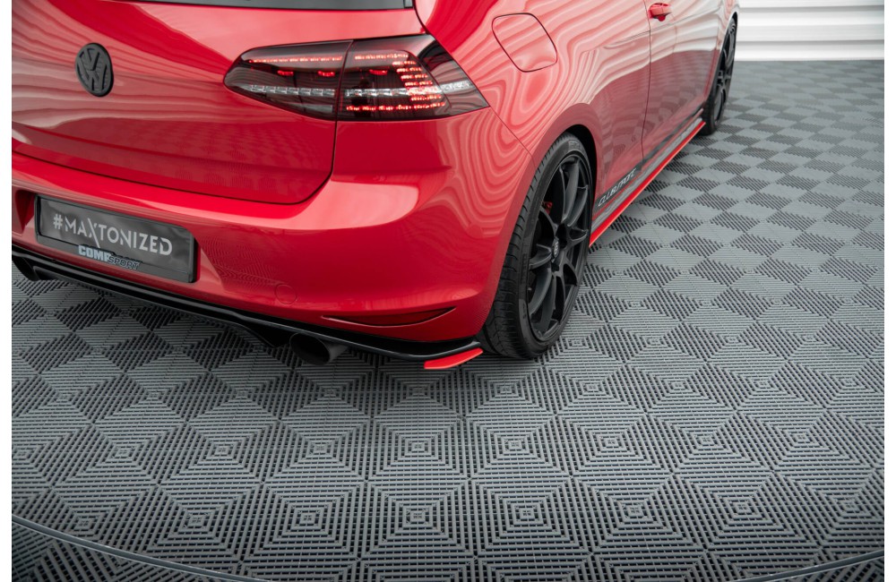 Rear Side Splitters Volkswagen Golf GTI Clubsport Mk7