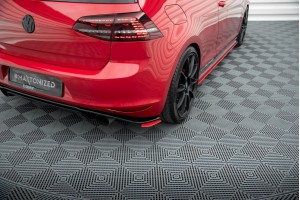 Rear Side Splitters Volkswagen Golf GTI Clubsport Mk7