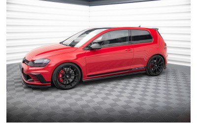 SIDE SKIRTS DIFFUSERS VW GOLF Mk7 GTI CLUBSPORT - Gloss Black