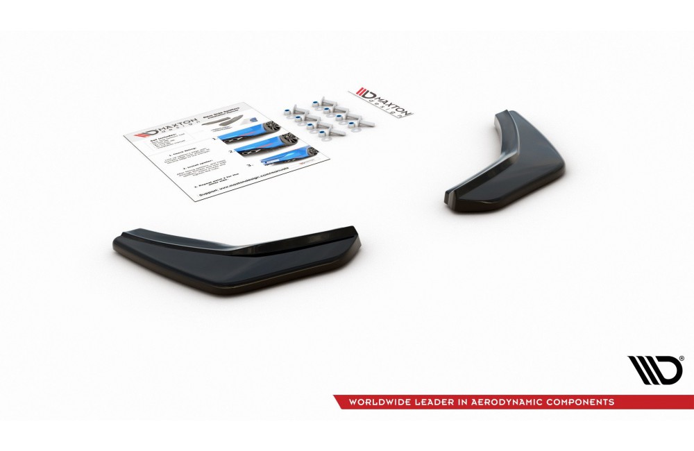 Rear Side Splitters V.2 VW Golf 7 GTI