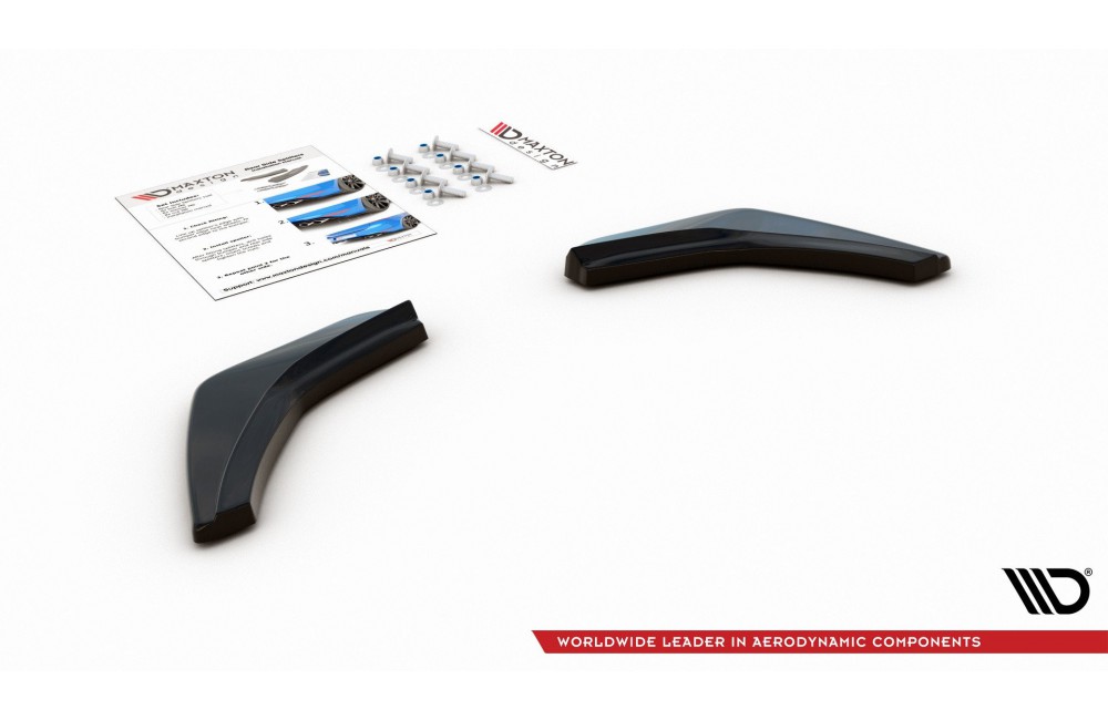 Rear Side Splitters V.2 VW Golf 7 GTI