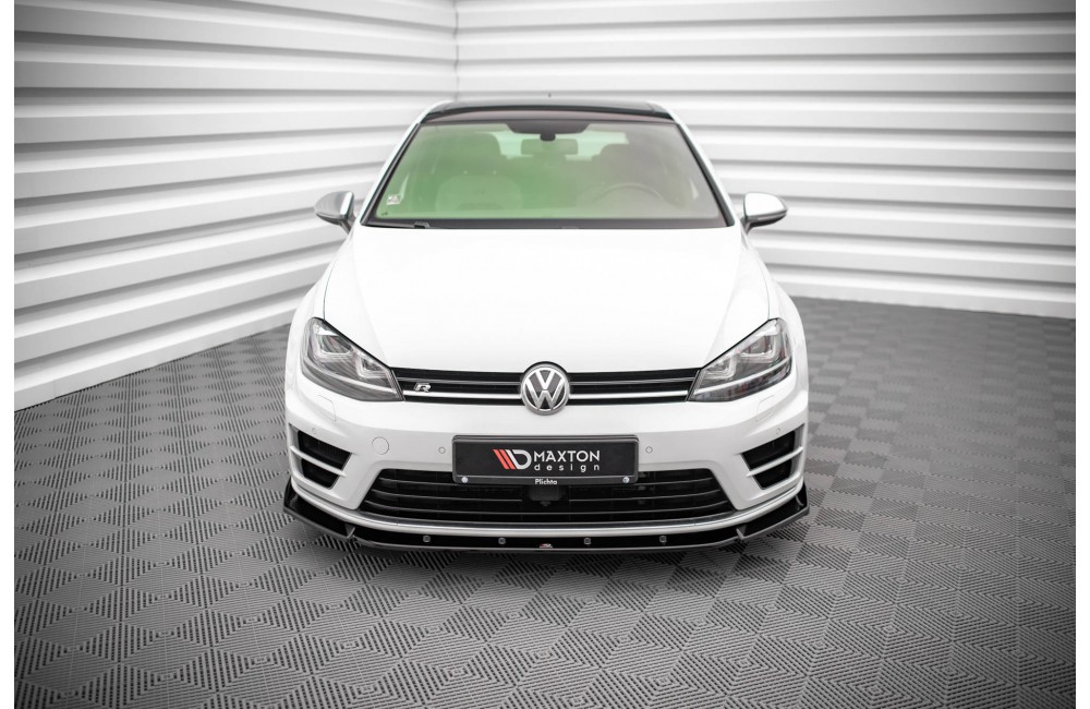 Front Splitter V.4 Volkswagen Golf R / R-Line Mk7