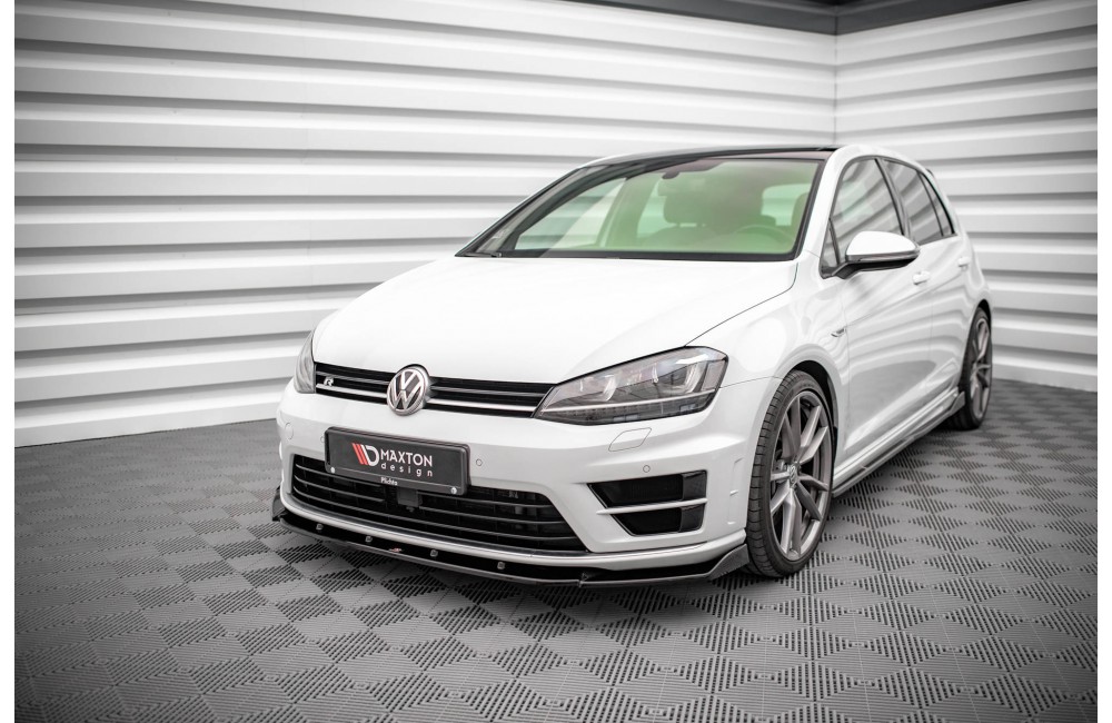 Front Splitter V.4 Volkswagen Golf R / R-Line Mk7
