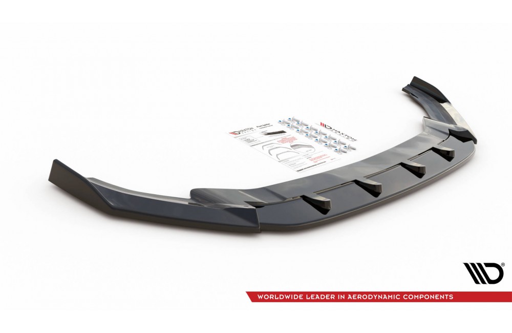 Front Splitter V.4 Volkswagen Golf R / R-Line Mk7