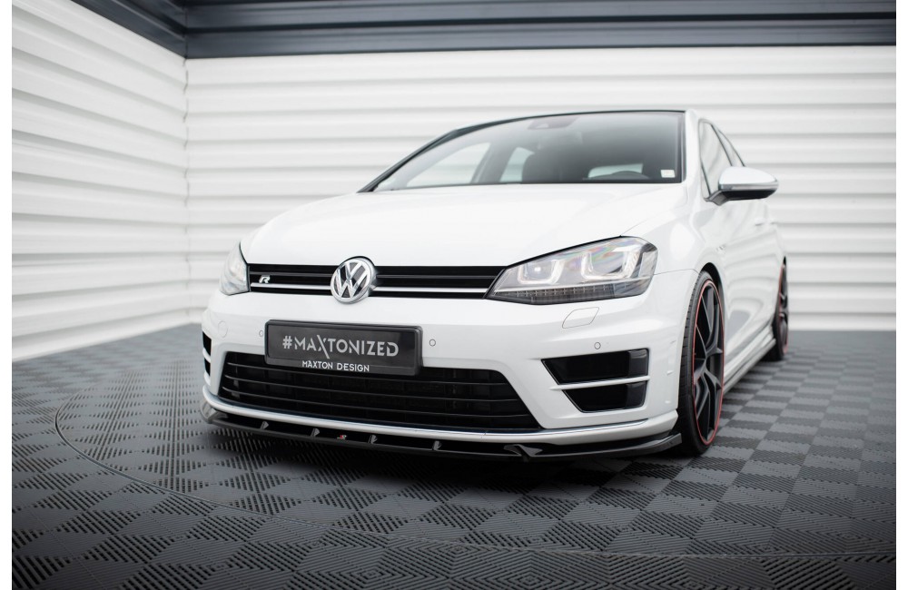 Front Splitter V.5 Volkswagen Golf R / R-Line Mk7
