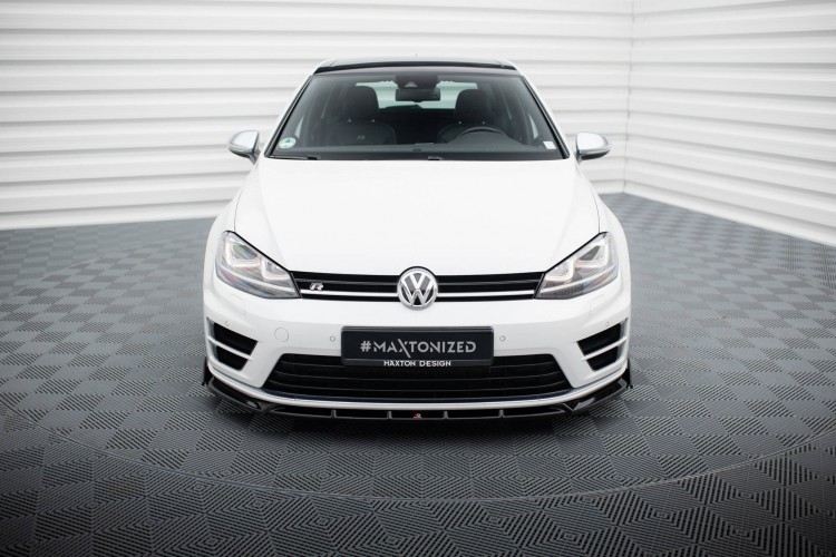 Πρόσθιο Splitter V.5 + Flaps Volkswagen Golf R / R-Line Mk7