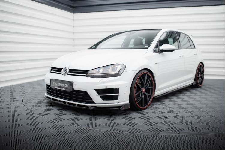 Πρόσθιο Splitter V.5 + Flaps Volkswagen Golf R / R-Line Mk7