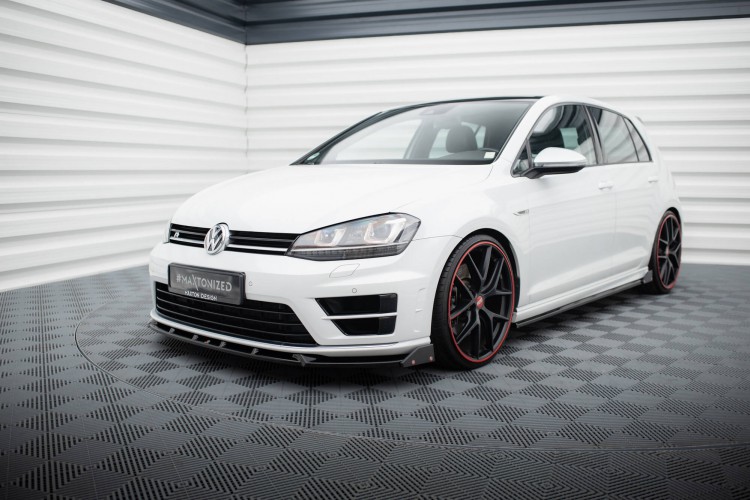Πρόσθιο Splitter V.5 + Flaps Volkswagen Golf R / R-Line Mk7