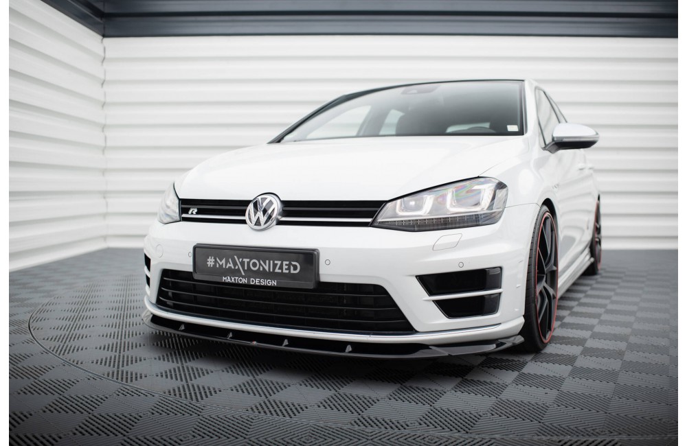 Front Splitter V.6 Volkswagen Golf R / R-Line Mk7