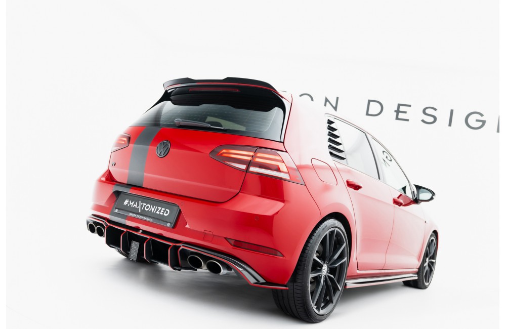 Spoiler Cap V.3 Volkswagen Golf 7 / 7 Facelift R / R-Line / GTI Spoiler Cap V.3 Volkswagen Golf 7 / 7 Facelift R / R-Line / GTI