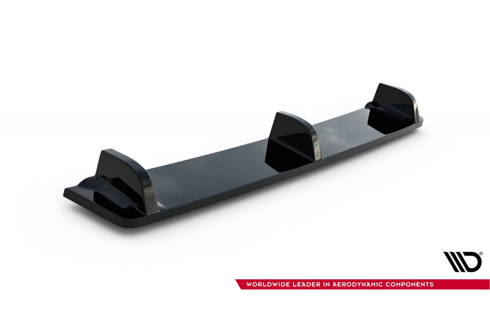 Rear Splitter VW GOLF VII R (with vertical bars)