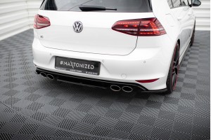 Rear Splitter VW GOLF VII R (with vertical bars)