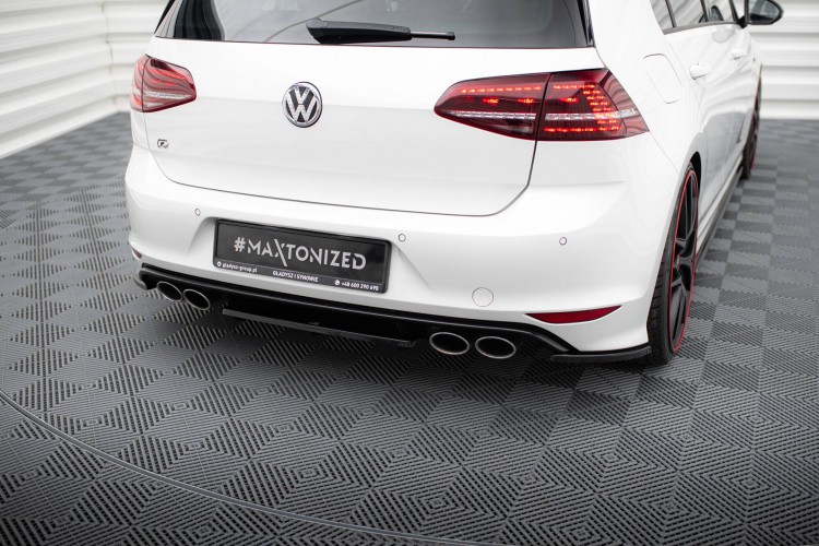 Πίσω Splitter VW GOLF VII R (με κάθετες ράβδους)