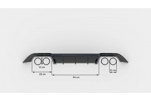 Rear Valance Volkswagen Golf R Mk7
