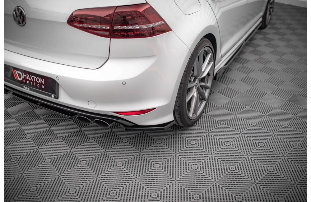Rear Side Splitters V.3 Volkswagen Golf R Mk7