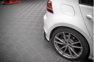 Rear Side Splitters V.3 Volkswagen Golf R Mk7
