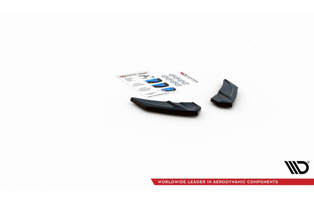 Rear Side Splitters V.3 Volkswagen Golf R Mk7
