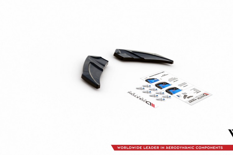 Πίσω Πλευρικοί Splitters V.3 Volkswagen Golf R Mk7