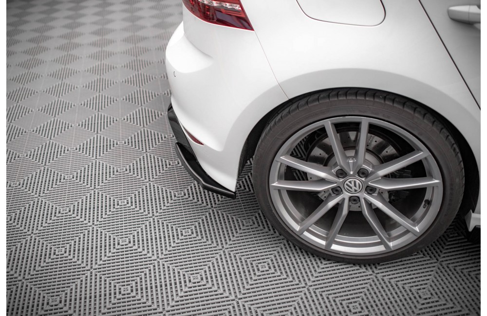 Rear Side Splitters V.4 Volkswagen Golf R Mk7