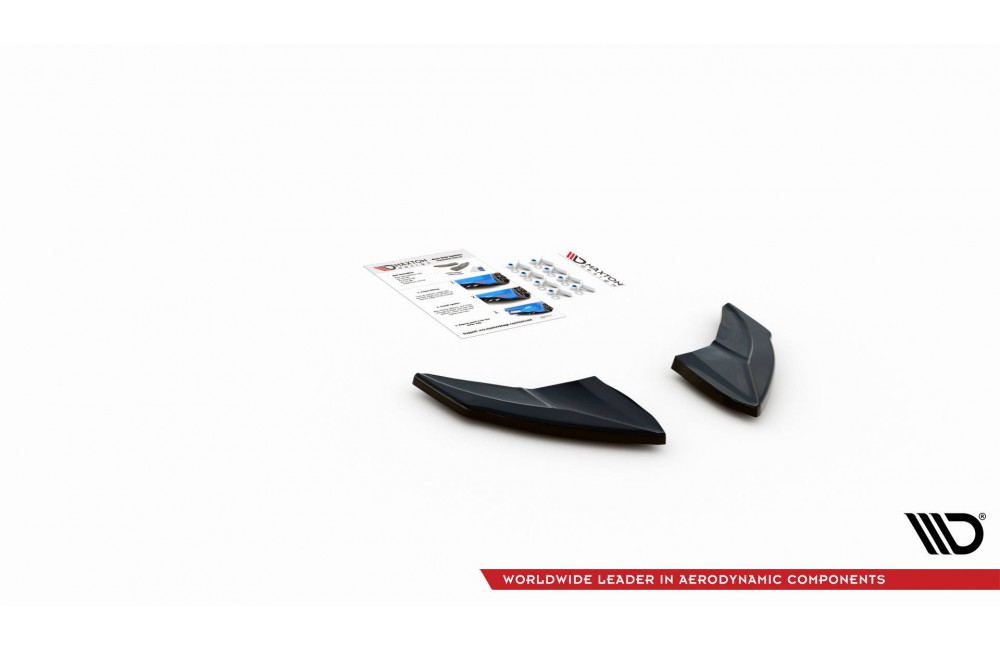 Rear Side Splitters V.4 Volkswagen Golf R Mk7