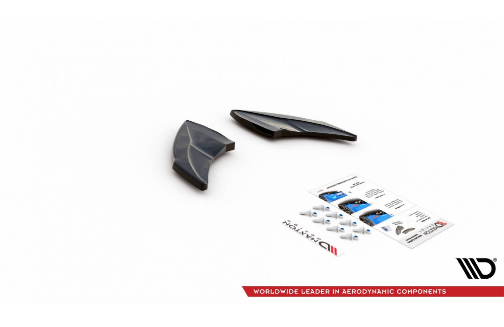 Rear Side Splitters V.4 Volkswagen Golf R Mk7
