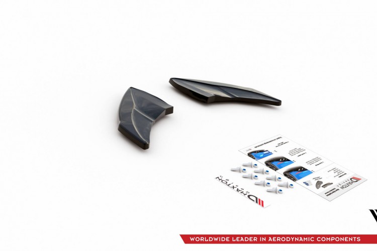 Πίσω Πλευρικοί Splitters V.4 Volkswagen Golf R Mk7