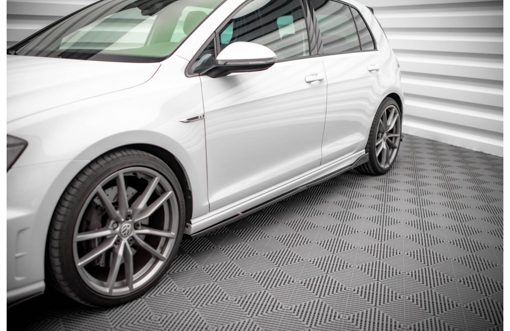 Side Skirts Diffusers V.2 Volkswagen Golf R / R-Line Mk7 Side Skirts Diffusers V.2 Volkswagen Golf R / R-Line Mk7