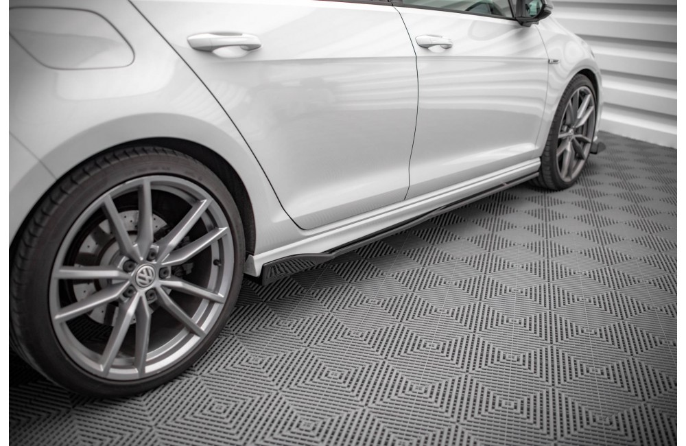 Side Skirts Diffusers V.2 Volkswagen Golf R / R-Line Mk7 Side Skirts Diffusers V.2 Volkswagen Golf R / R-Line Mk7