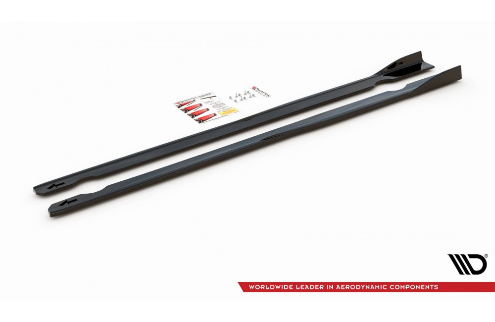Side Skirts Diffusers V.2 Volkswagen Golf R / R-Line Mk7 Side Skirts Diffusers V.2 Volkswagen Golf R / R-Line Mk7