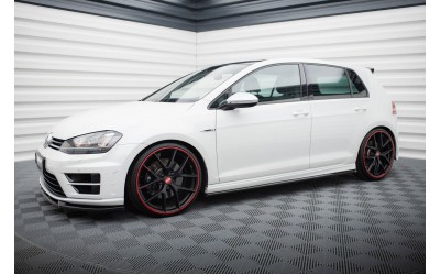 Side Skirts Diffusers V.3 Volkswagen Golf R / R-Line Mk7