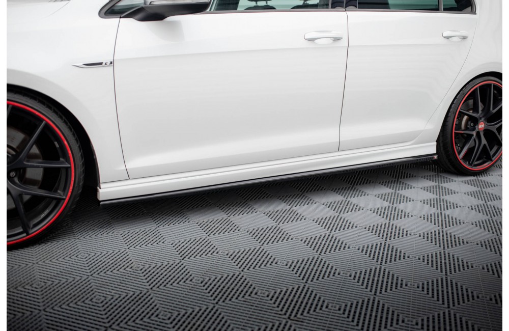 Side Skirts Diffusers V.3 Volkswagen Golf R / R-Line Mk7 Side Skirts Diffusers V.3 Volkswagen Golf R / R-Line Mk7