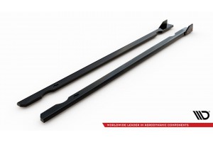 Side Skirts Diffusers V.3 + Flaps Volkswagen Golf R / R-Line Mk7