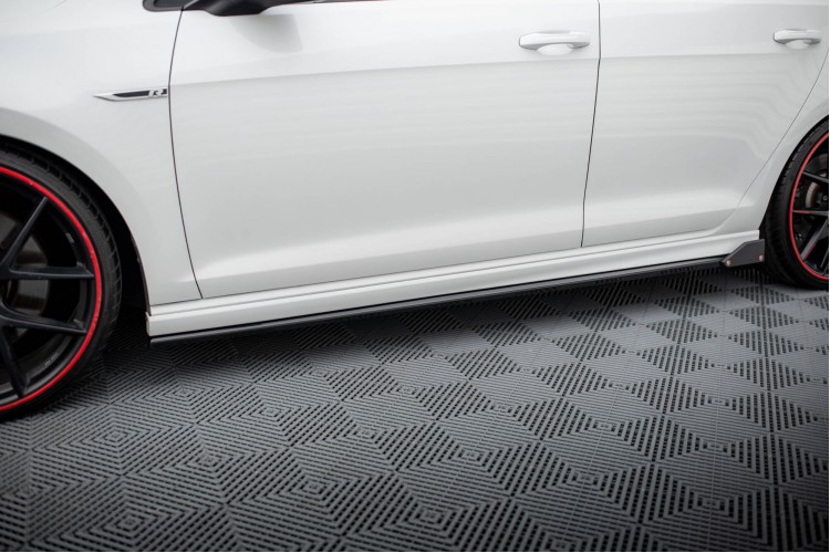 Πλευρικές Skirts Diffusers V.3 + Flaps Volkswagen Golf R / R-Line Mk7