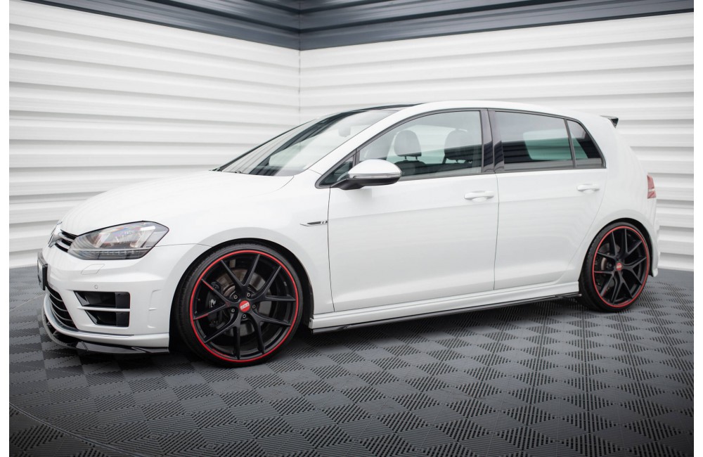 Side Skirts Diffusers V.4 Volkswagen Golf R / R-Line Mk7 Side Skirts Diffusers V.4 Volkswagen Golf R / R-Line Mk7