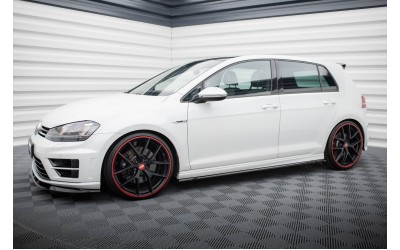 Side Skirts Diffusers V.4 Volkswagen Golf R / R-Line Mk7
