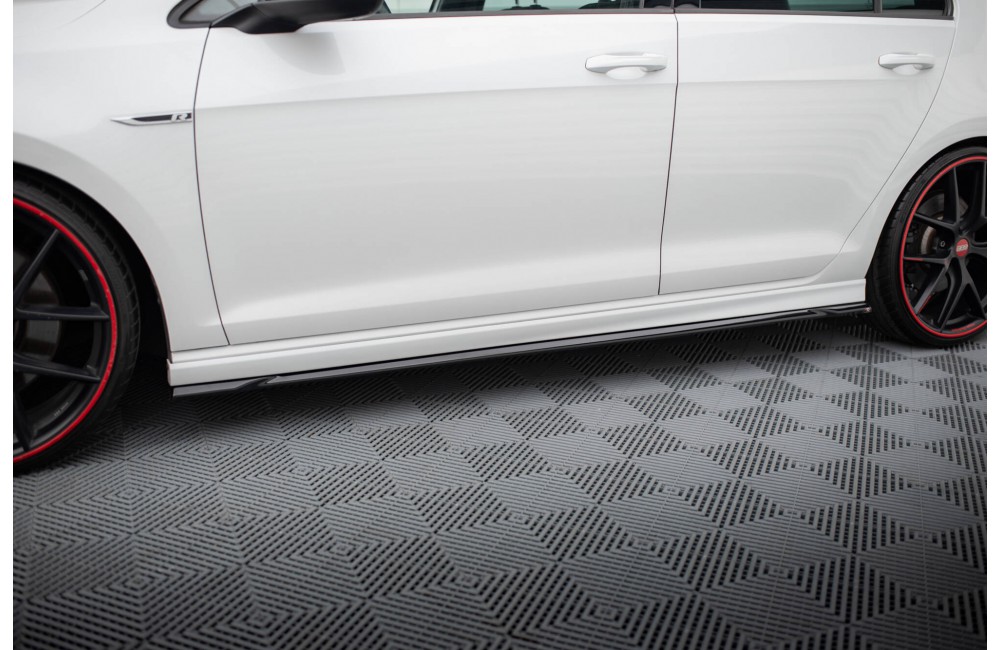 Side Skirts Diffusers V.4 Volkswagen Golf R / R-Line Mk7 Side Skirts Diffusers V.4 Volkswagen Golf R / R-Line Mk7