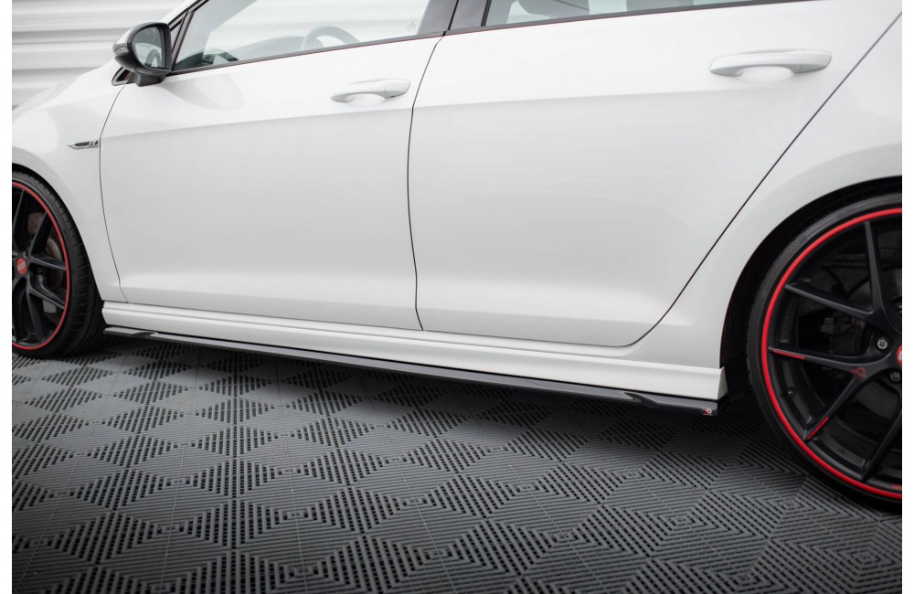 Side Skirts Diffusers V.4 Volkswagen Golf R / R-Line Mk7 Side Skirts Diffusers V.4 Volkswagen Golf R / R-Line Mk7