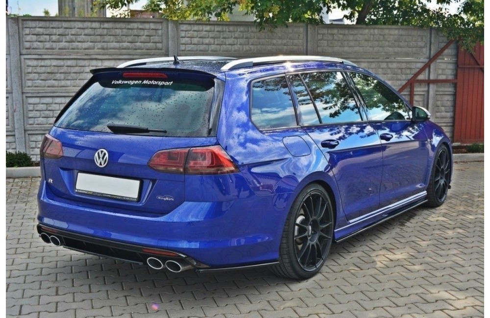 Rear Splitter VW GOLF MK7 R ESTATE (without a vertical bar)