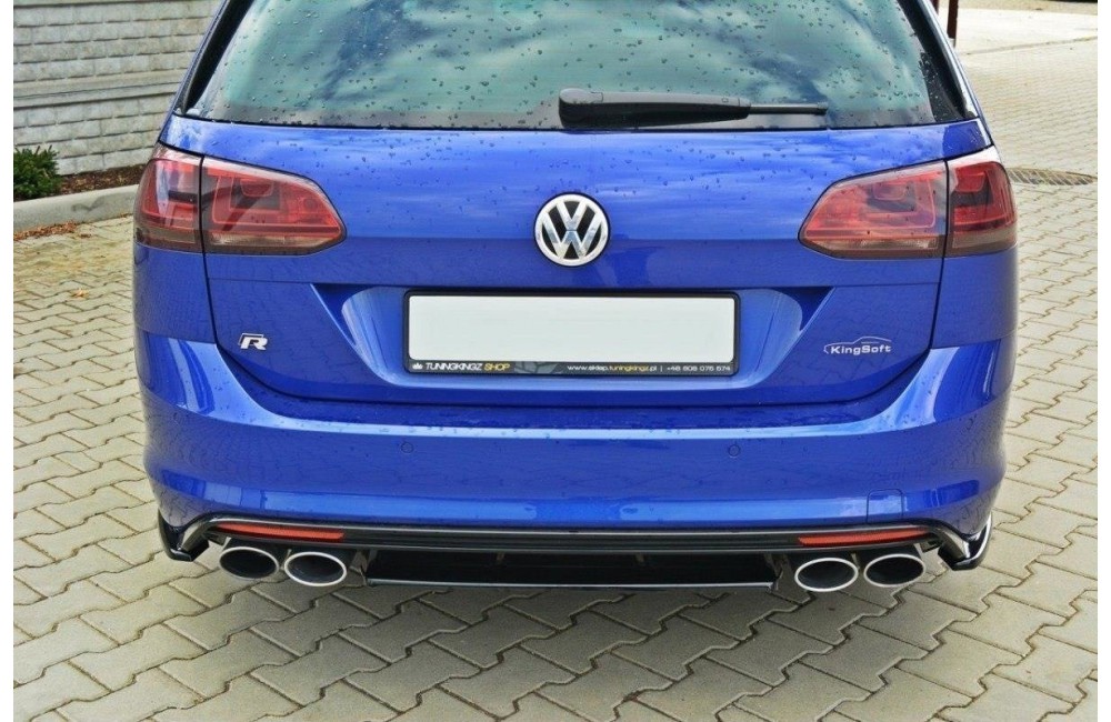 Rear Splitter VW GOLF MK7 R ESTATE (without a vertical bar)
