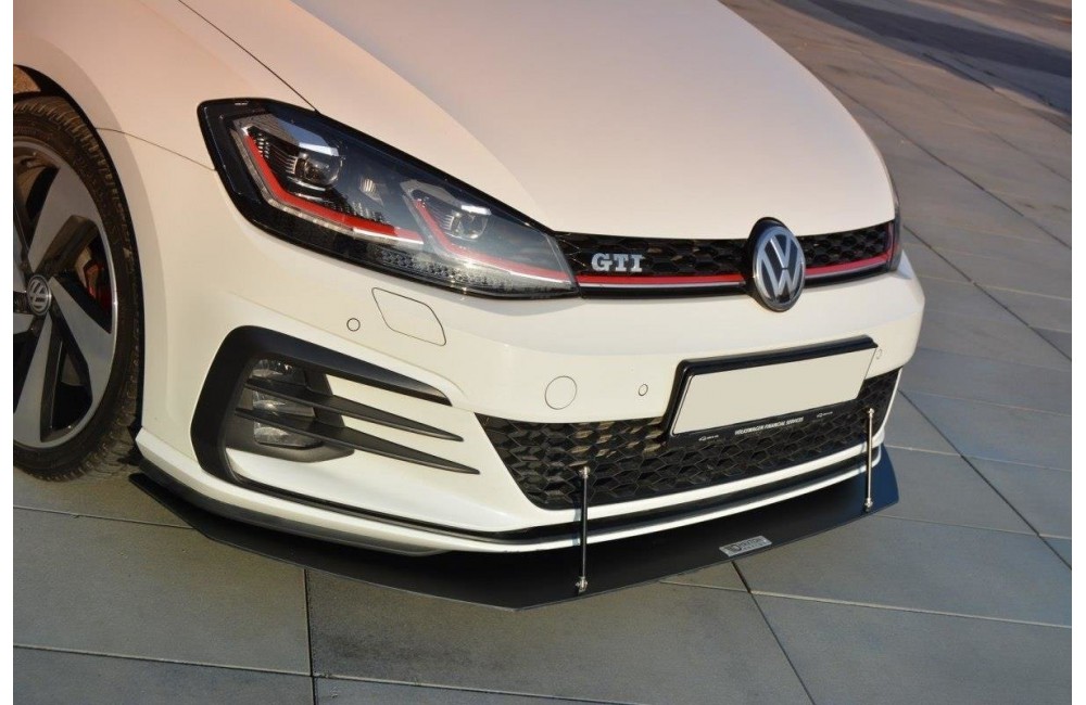 FRONT RACING SPLITTER V.1 VW GOLF VII GTI FACELIFT