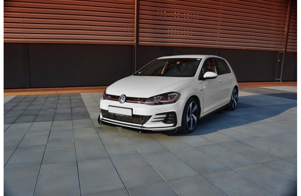 FRONT RACING SPLITTER V.2 VW GOLF VII GTI FACELIFT