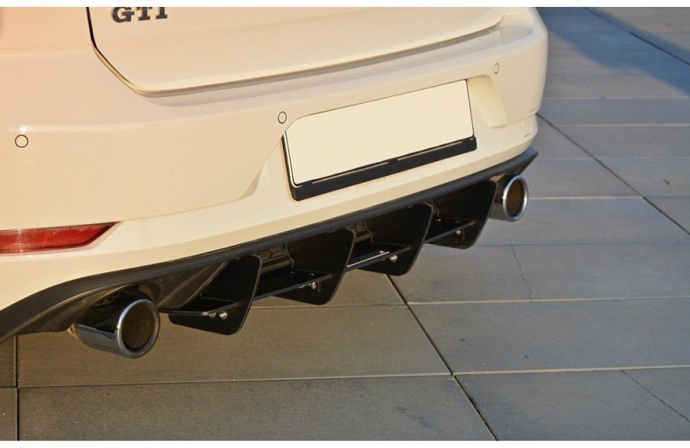 REAR DIFFUSER VW GOLF MK7 GTI FACELIFT