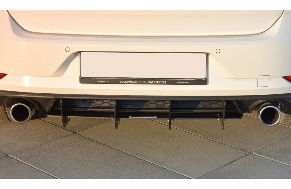 REAR DIFFUSER VW GOLF MK7 GTI FACELIFT