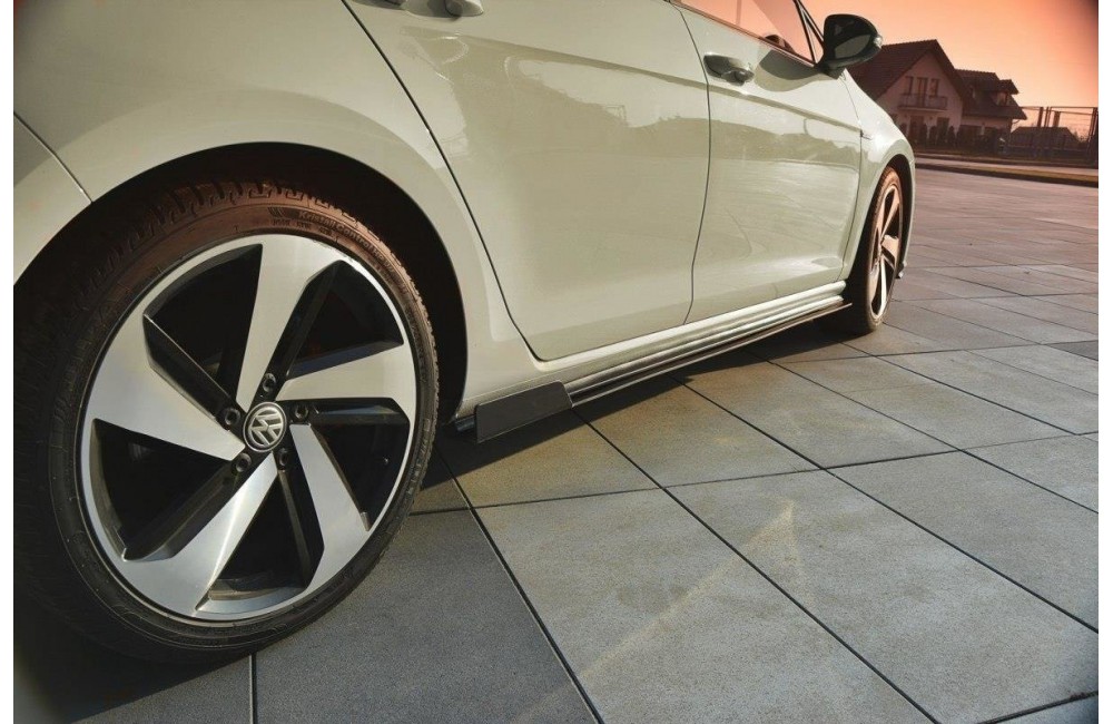 VW GOLF VII GTI (FACELIFT) - RACING SIDE SKIRTS DIFFUSERS VW GOLF VII GTI (FACELIFT) - RACING SIDE SKIRTS DIFFUSERS
