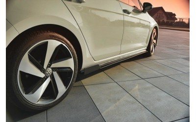 VW GOLF VII GTI (FACELIFT) - RACING SIDE SKIRTS DIFFUSERS
