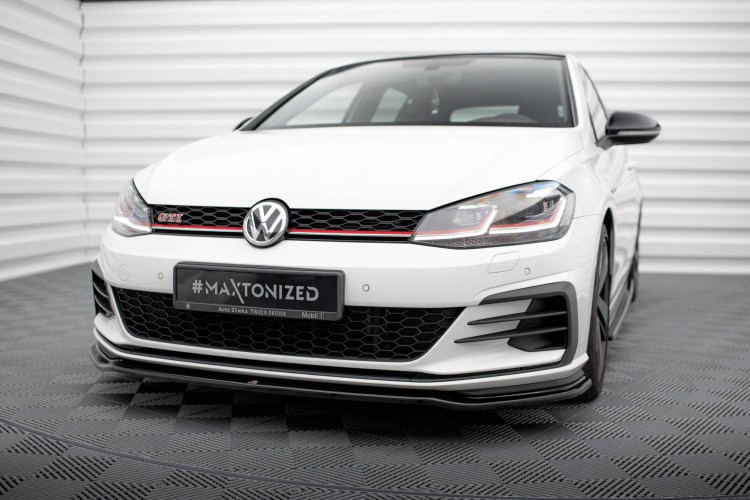 Πρόσθιο Splitter V.2 Volkswagen Golf GTI / GTD Mk7 Facelift